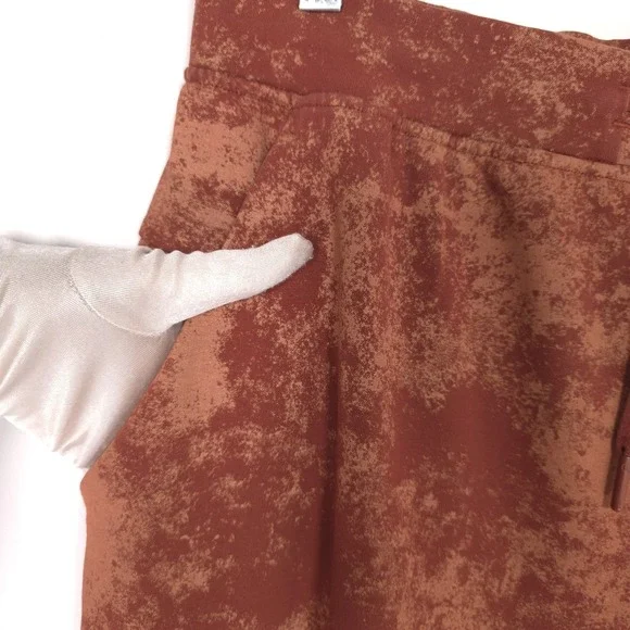 LULULEMON Rust Tie Dye XL Jogger Pants Athletic Mid Rise Logo Mens